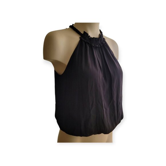 Ramy Brook Black Sleeveless Balloon Hem Blouse S - Picture 12 of 12